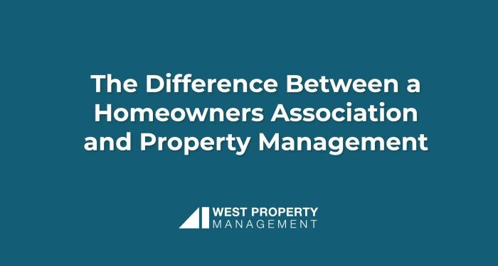 The Difference Between a Homeowners Association and Property Management ...